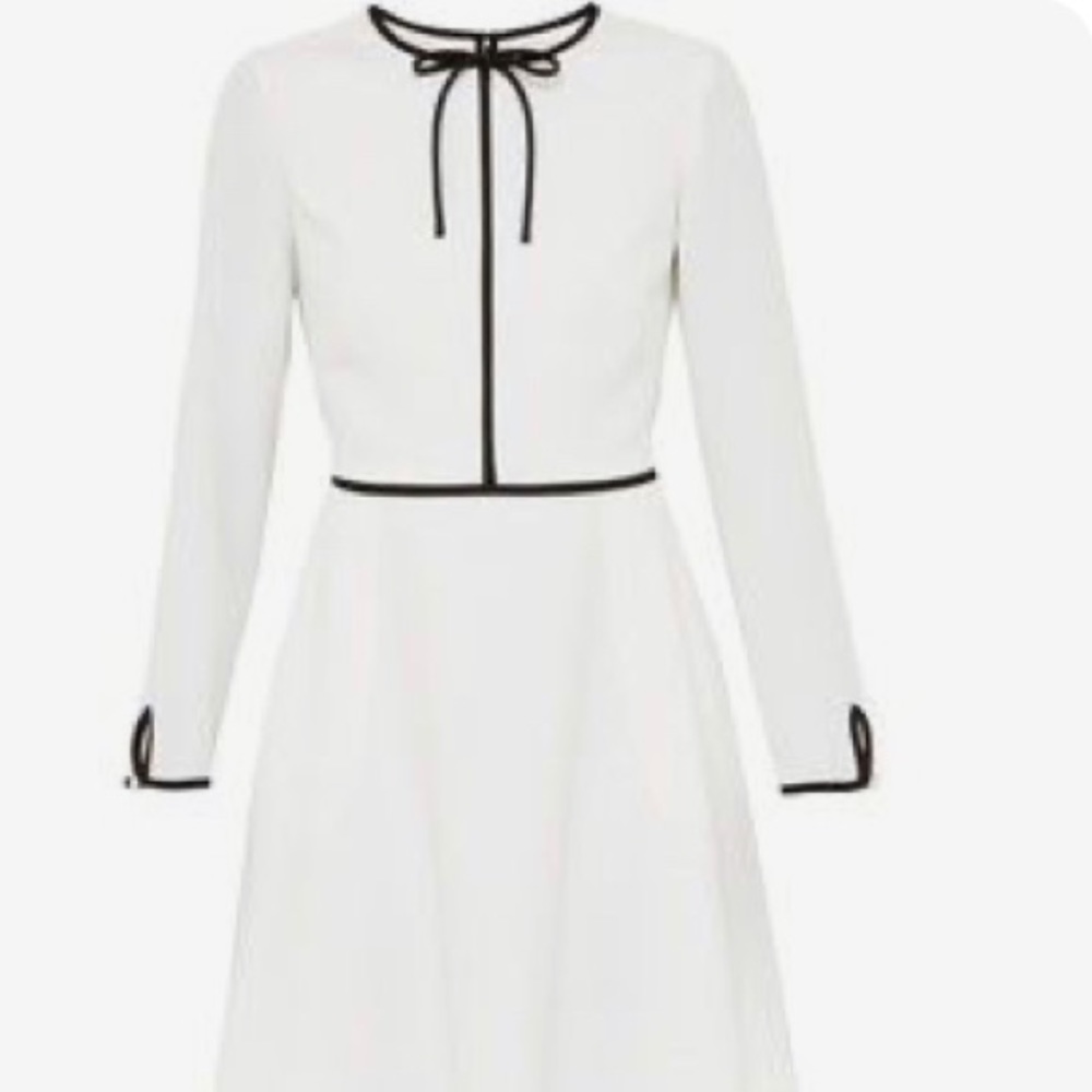 Ted Baker loozy tie-neck dress